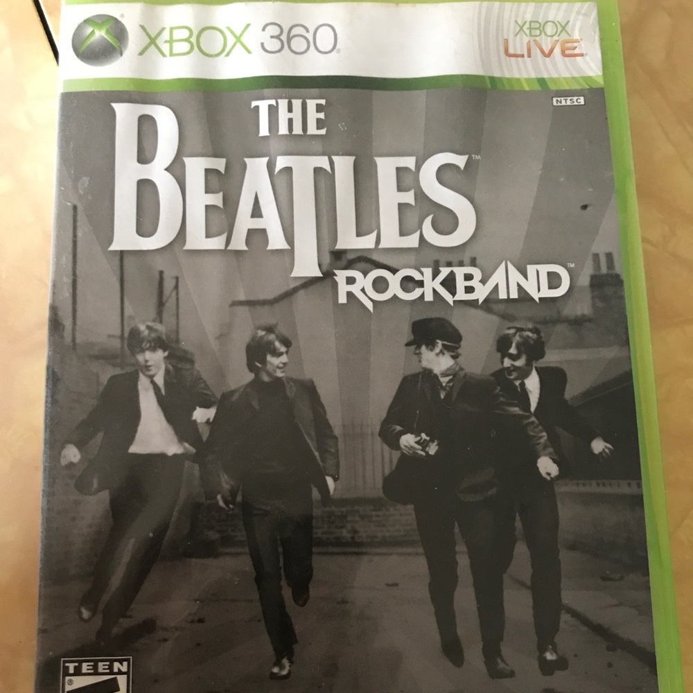 THE BEATLES ROCKBAND XBOX 360 VIDEO GAME